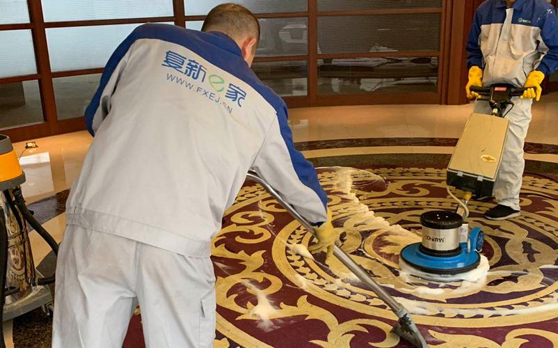宁波保洁公司,专注外墙清洗,石材养护,为宁波物业公司提供服务 - 复新
